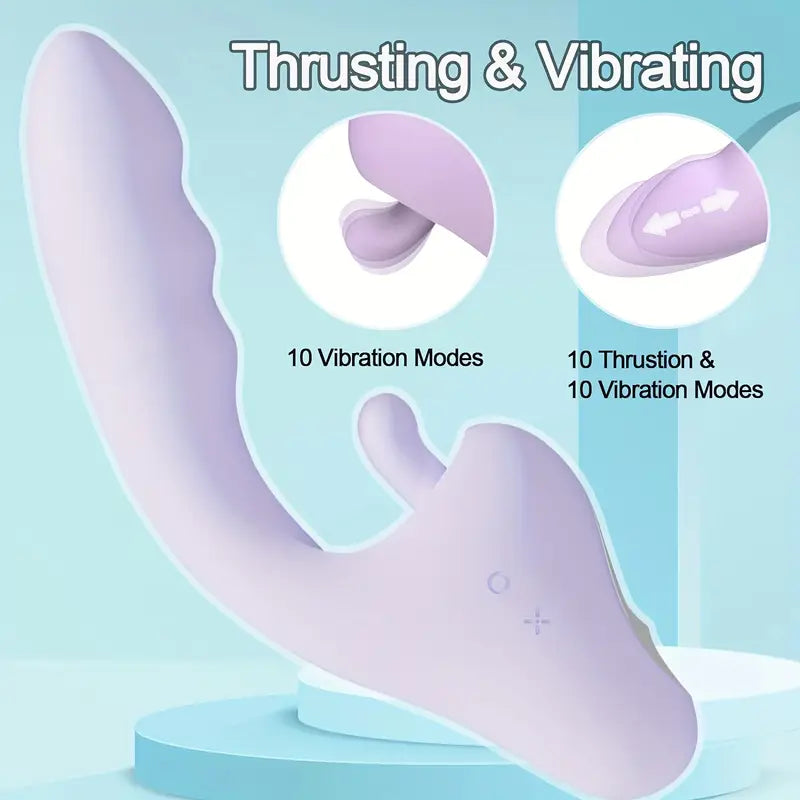G-Spot Vibrator Thrusting Dildo
