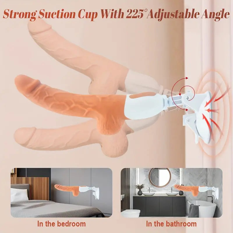 3 In 1 Realistic Dildo Erotic Machine