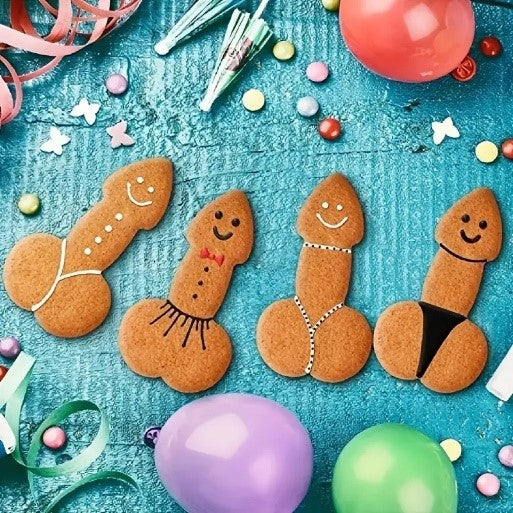 3 Piece Penis Cookie Cutter