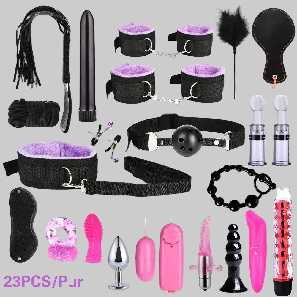 23 PIECE BONDAGE SET