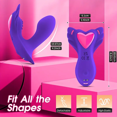 Wearable Panty Vibrator Insertion Dildo