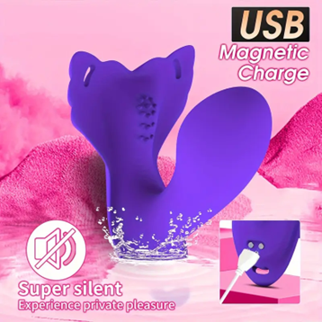 Wearable Panty Vibrator Insertion Dildo