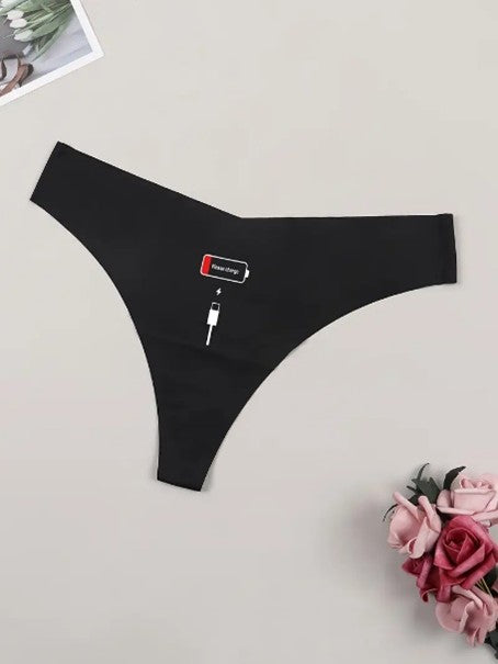 Low-Rise Seamless Thong Panty
