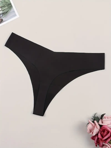 Low-Rise Seamless Thong Panty