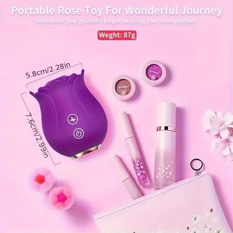 Rose Sucking Vibrator