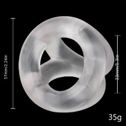 Tri Squeeze Cock Ring