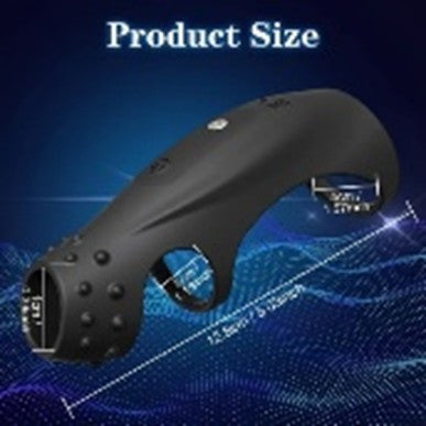 Vibrating Triple Loop Penis Ring