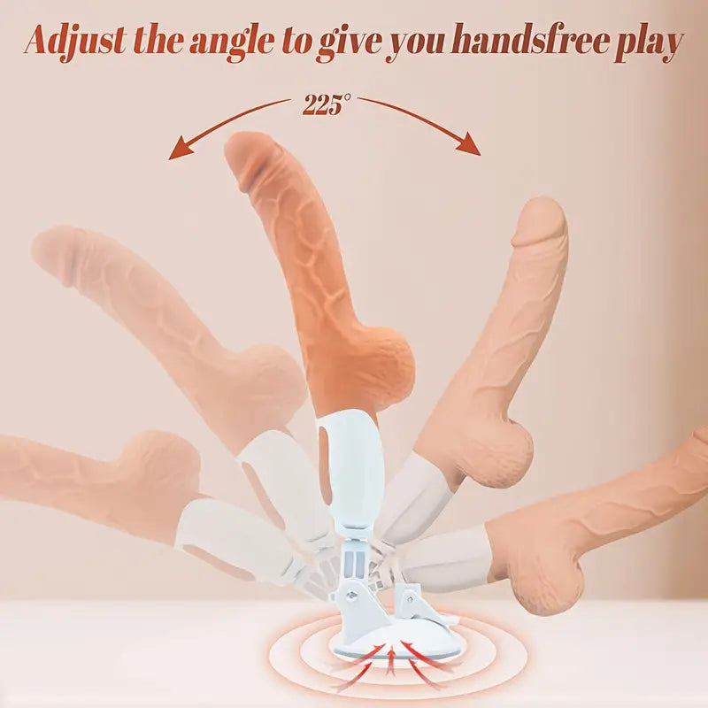 3 In 1 Realistic Dildo Erotic Machine