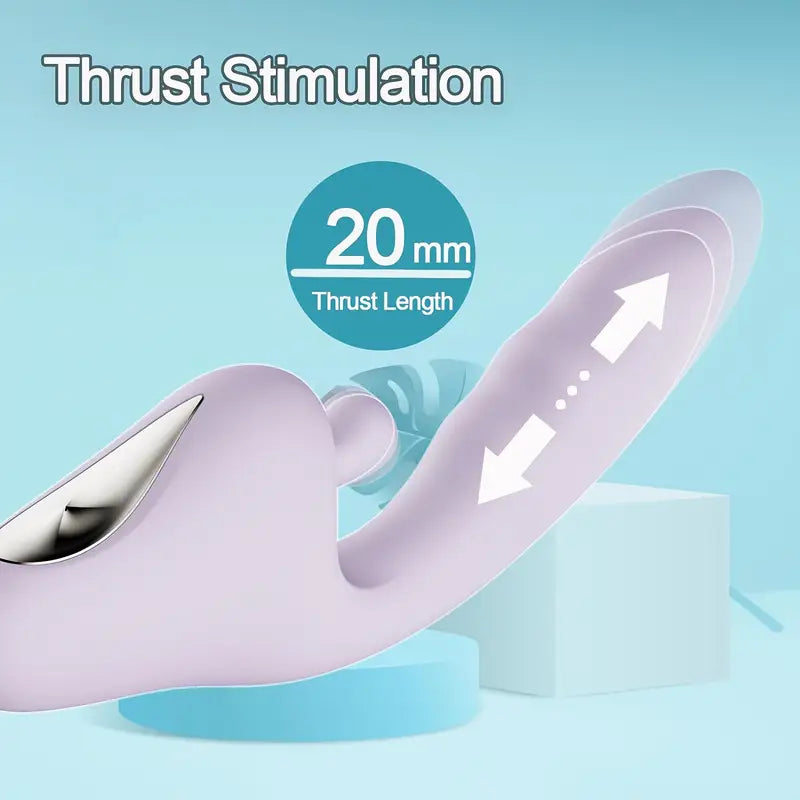 G-Spot Vibrator Thrusting Dildo