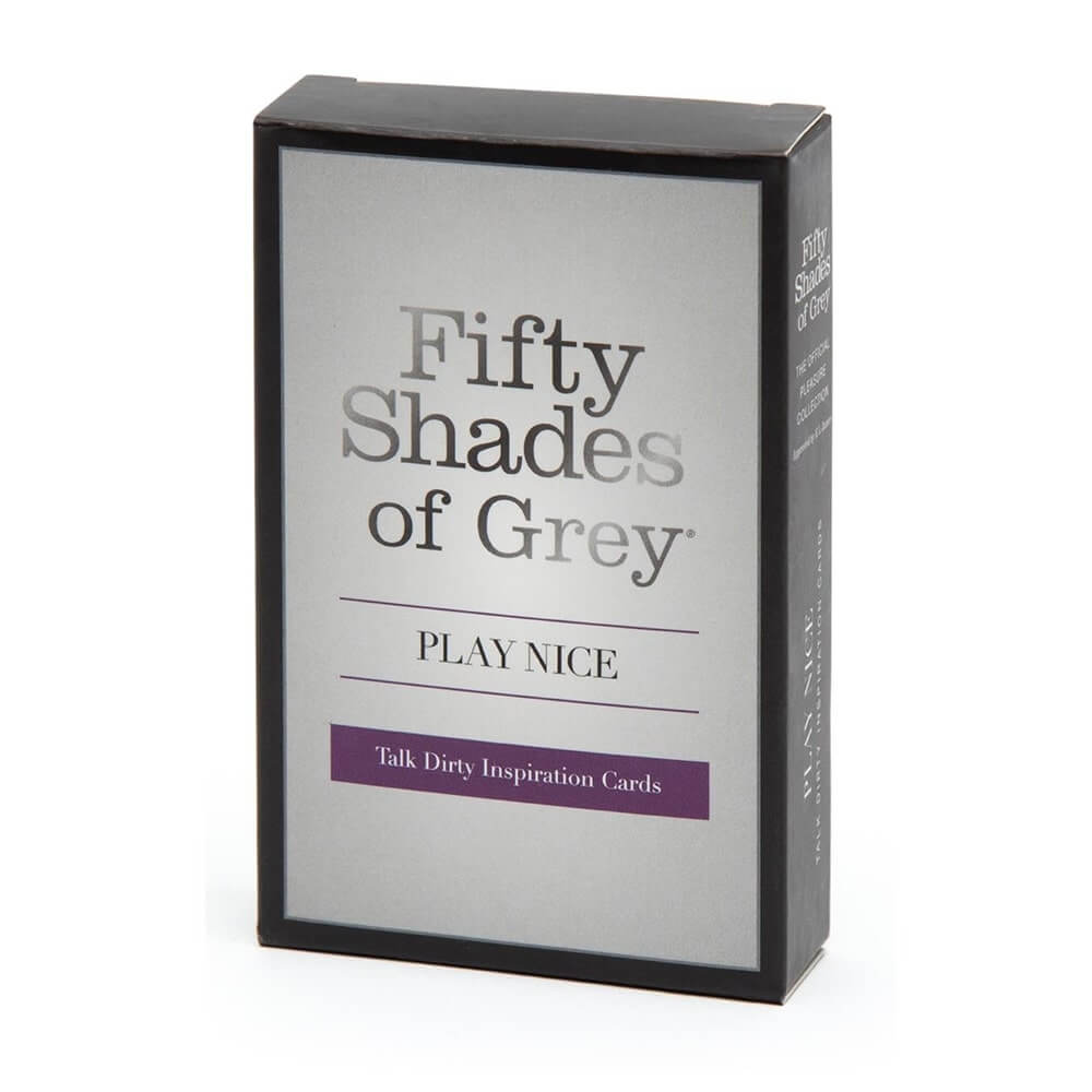 Fifty Shades Play Nice Talk Dirty Card Game