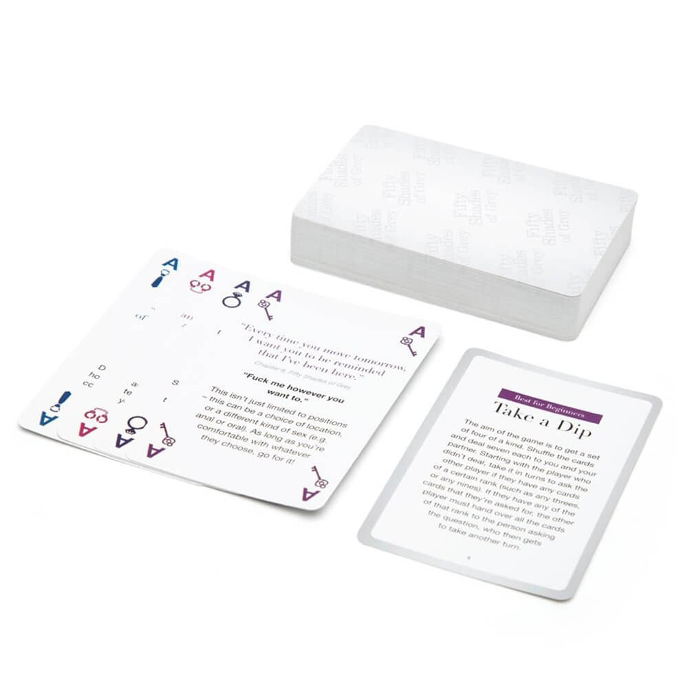 Fifty Shades Play Nice Talk Dirty Card Game