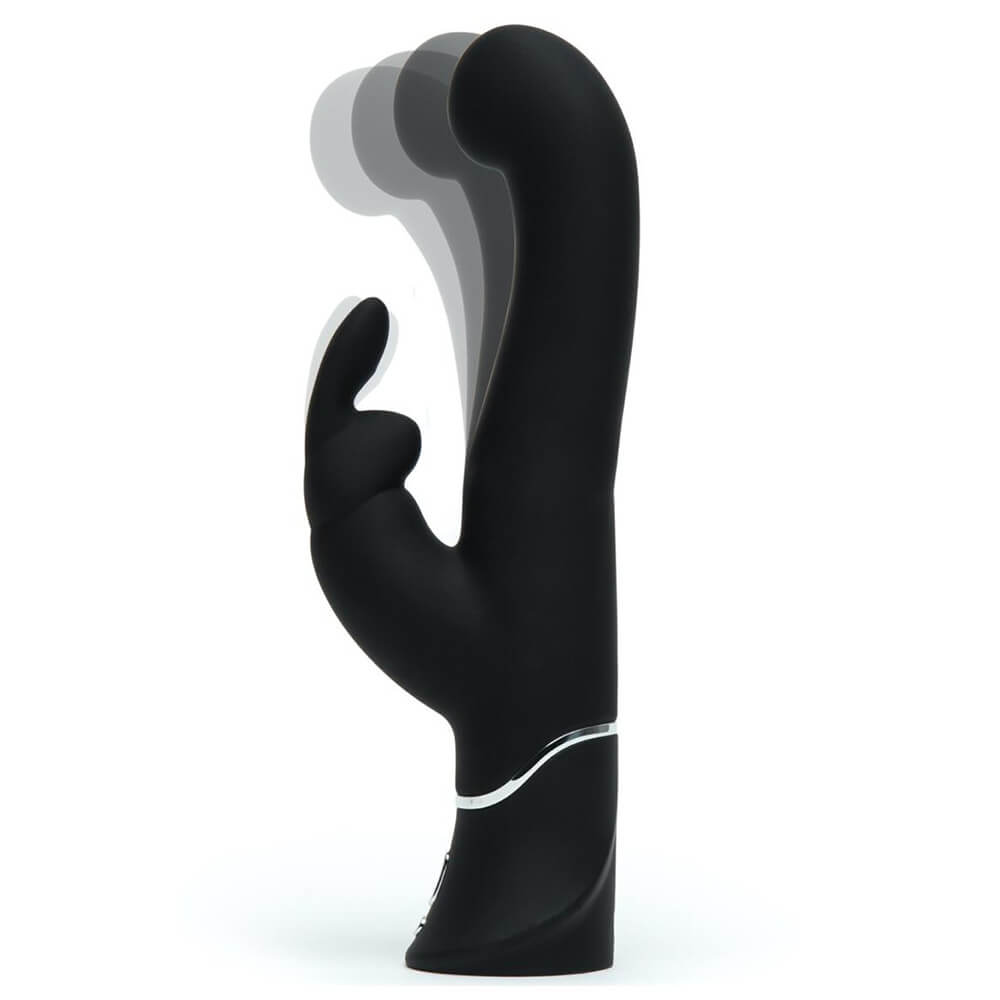 Lovehoney Happy Rabbit G-Spot Stroking Vibrator - Black
