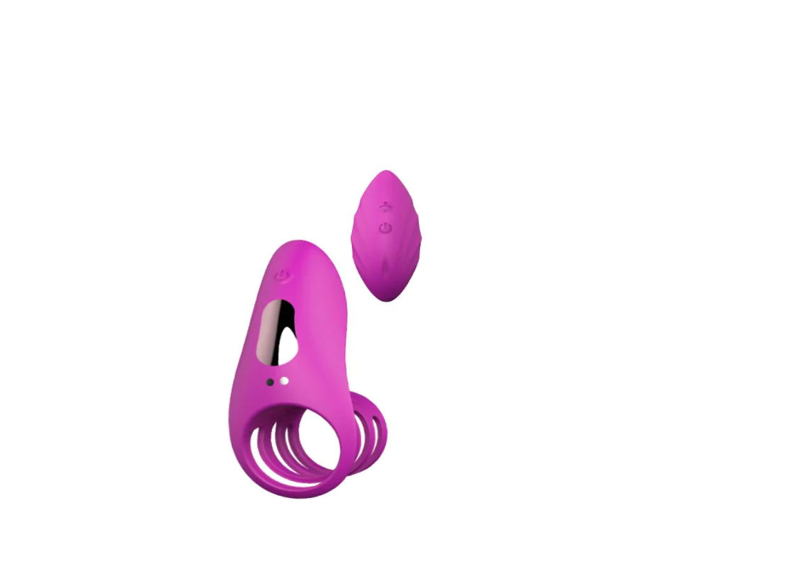 VIBRATING COCK RING WITH REMOTE