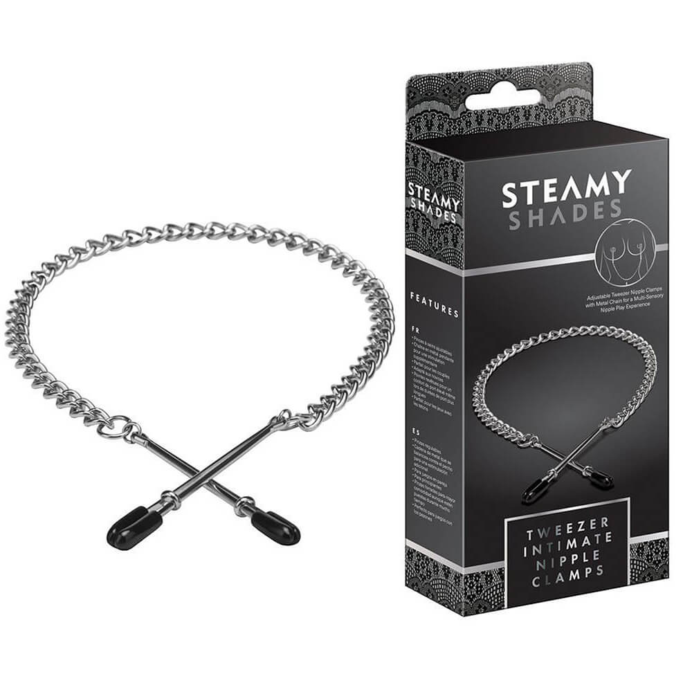Steamy Shades Tweezer Nipple Clamps