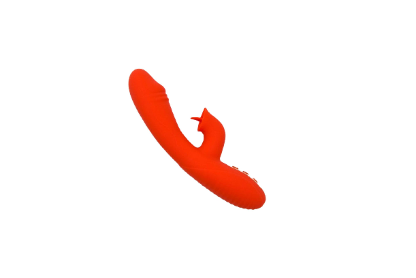 VIBRATOR WITH CLIT LICKING TONGUE