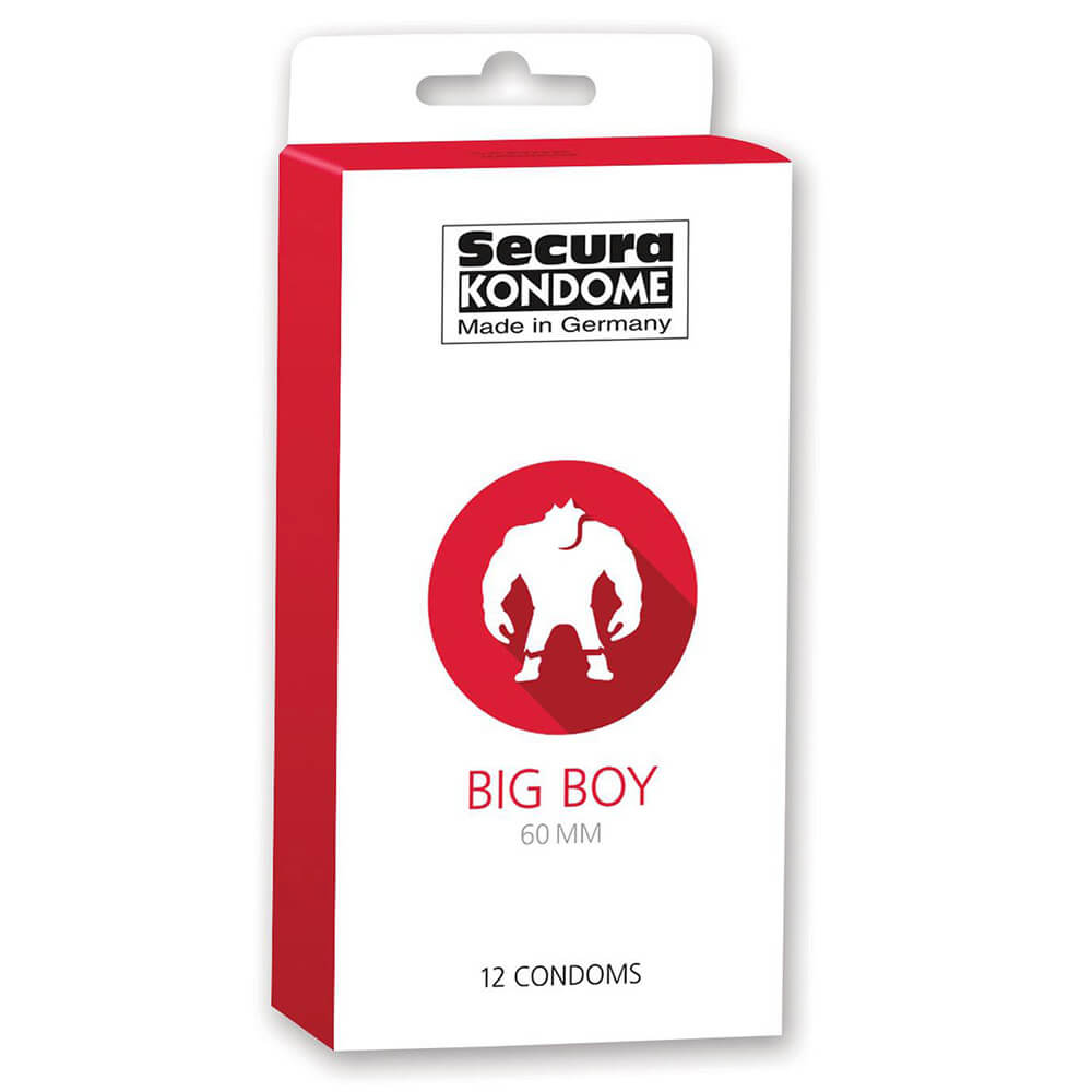 Var. Secura Big Boy Condoms 60mm - 12pcs