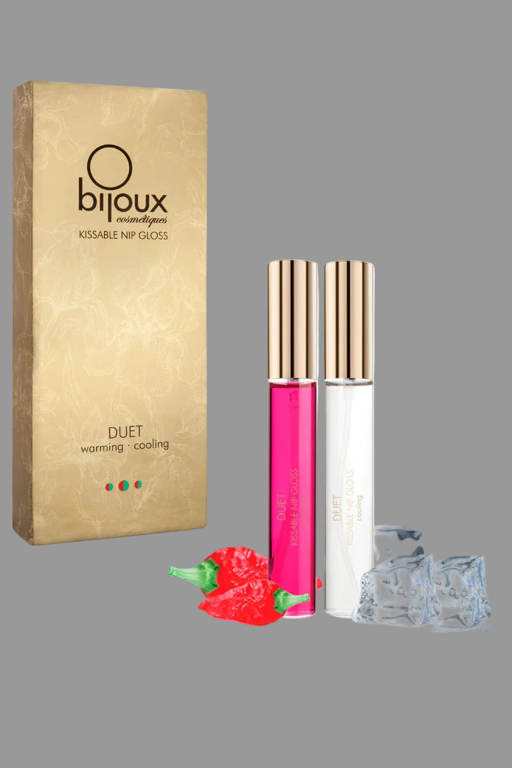 Kissable Cooling & Warming Nipple Gloss 2x13ml