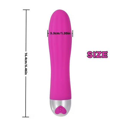 10 Speed Rechargeable Vibrating Dildo