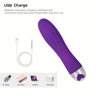 10 Speed Rechargeable Vibrating Dildo