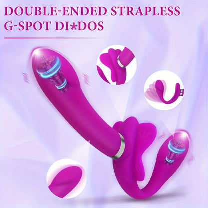 Double Ended Silicone Vibrator