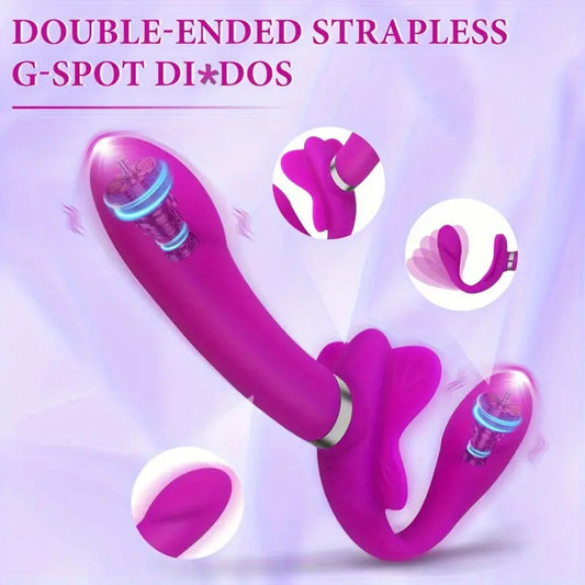 Double Ended Silicone Vibrator