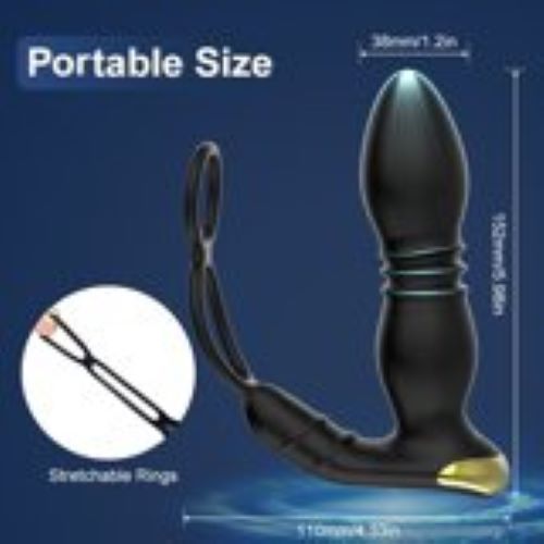 2 RING ANAL BUTT PLUG