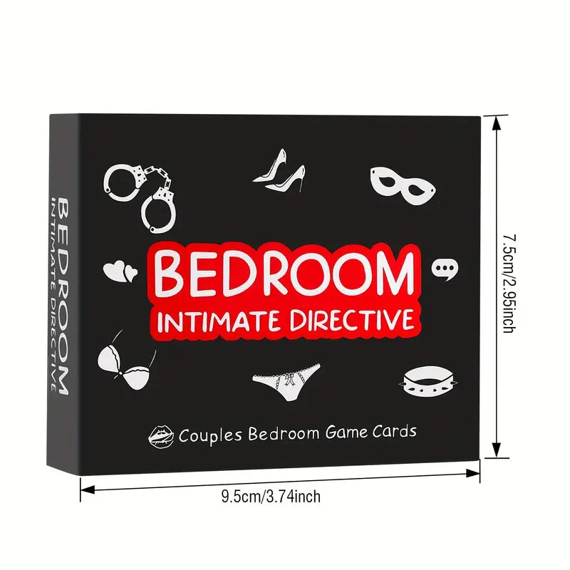 Bedroom Intimate Directive Couples Card Game