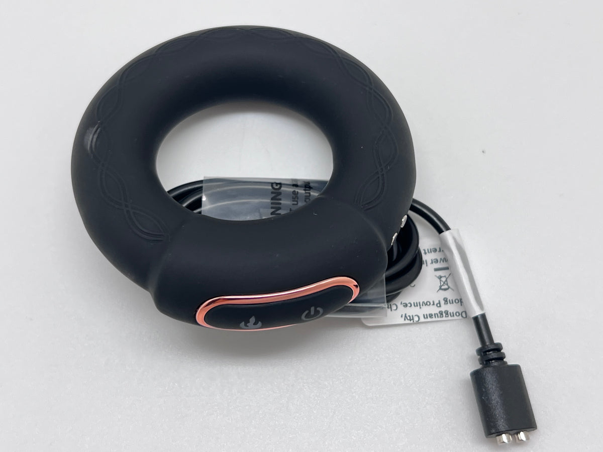 Rechargeable Heated Cock ring