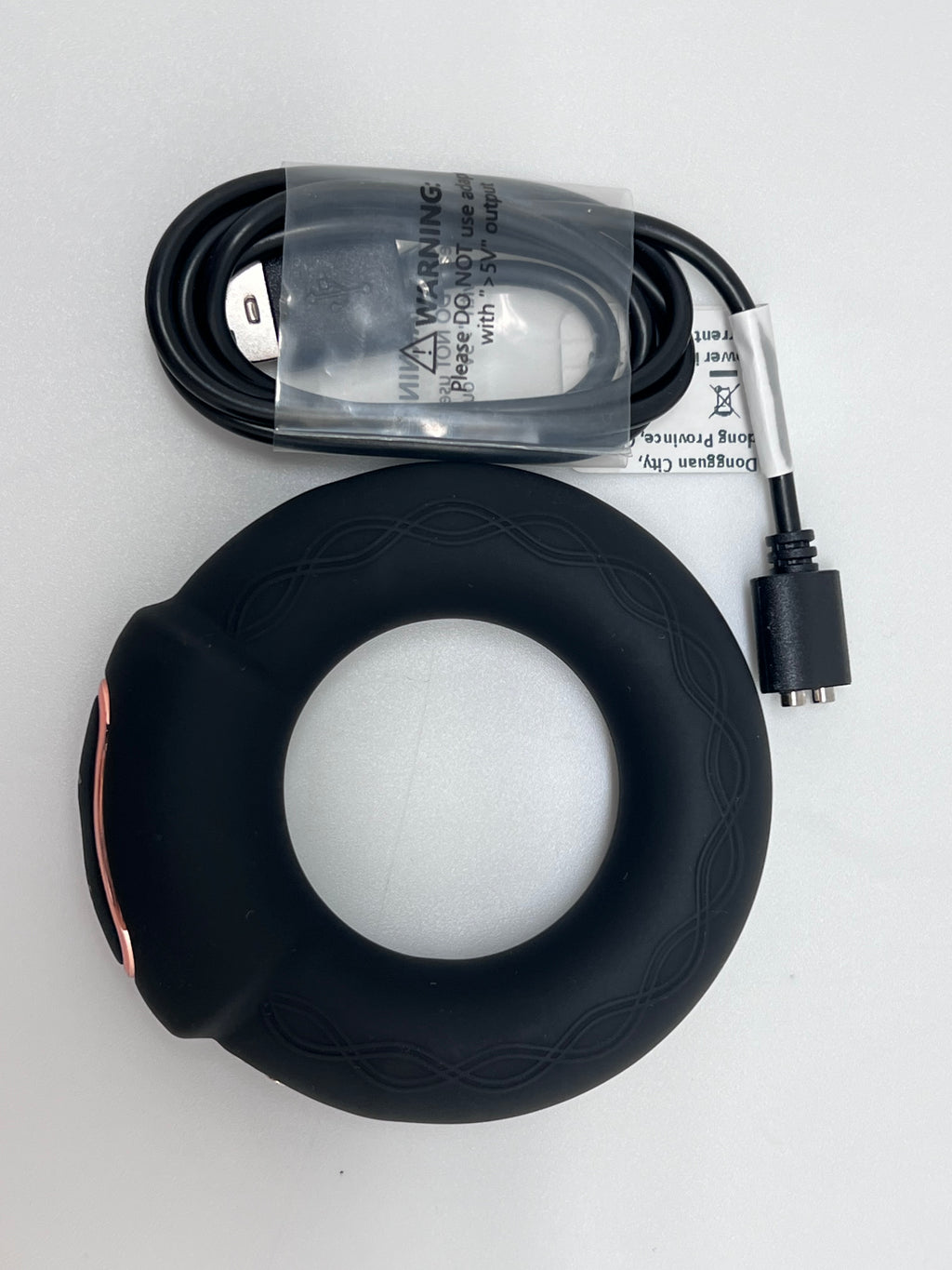 Rechargeable Heated Cock ring
