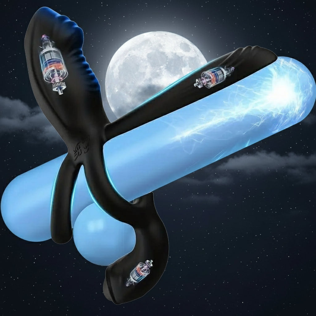 Couples Multi-Stimulation Vibrating Cock Ring