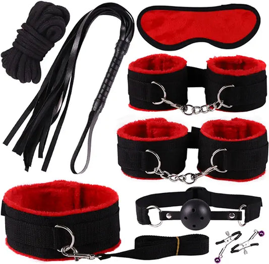 9 PIECE BONDAGE SET