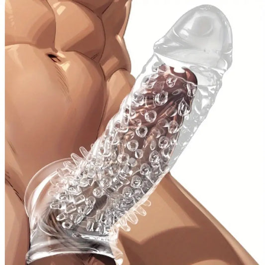 Studded Penis Sleeve (Re-usable)