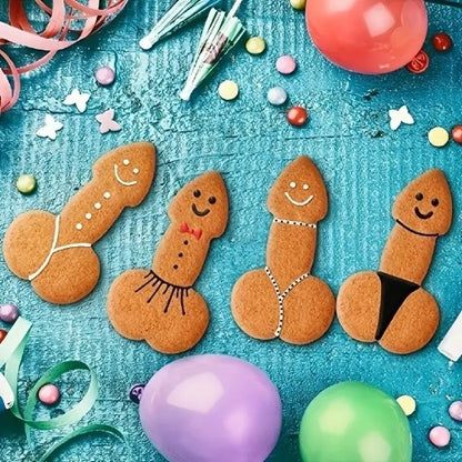 3 Piece Penis Cookie Cutter