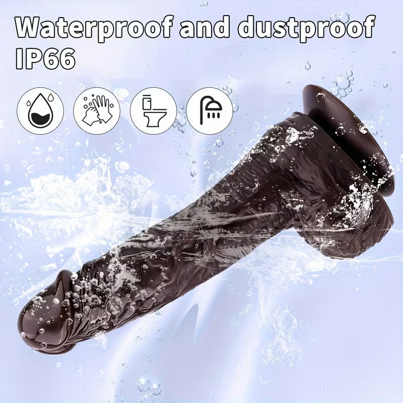 22cm Heated Rotating & Thrusting Realistic Dildo
