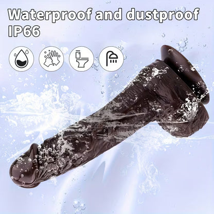 9 Modes Heated Realistic Dildo
