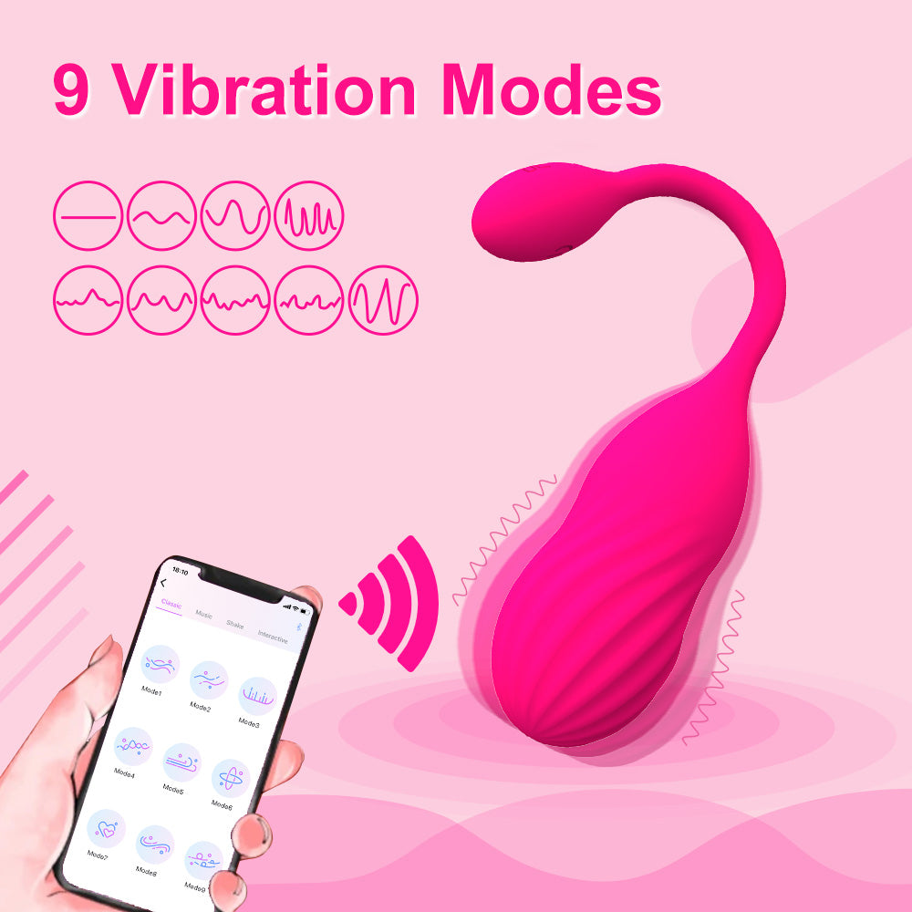 KEGEL BALLS WITH TALE /CLIT STIMULATION APP CONTROLLED