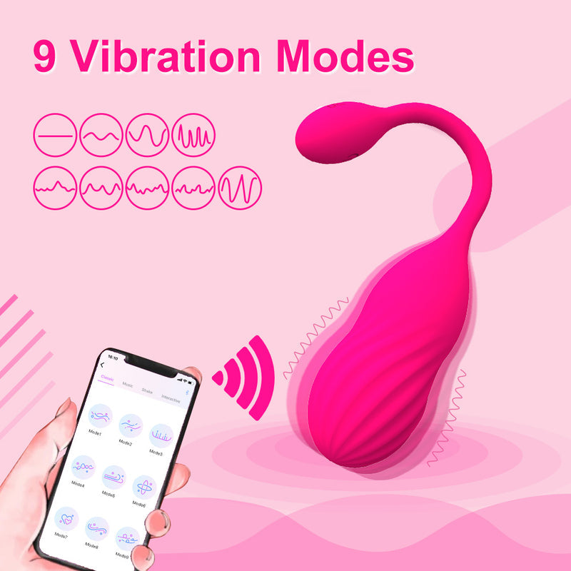 KEGEL BALLS WITH TAIL /CLIT STIMULATION APP CONTROLLED