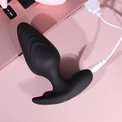 OUTWARD WEARABLE ANAL PLUG WITH REMOTE
