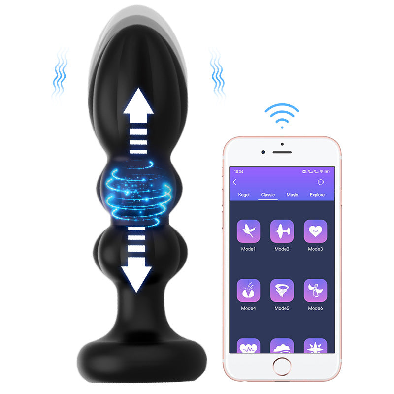 PROSTATE VIBRATING BUTT PLUG APP OPERATED
