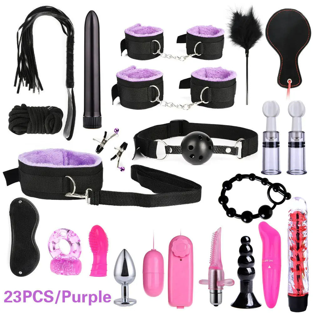 23 PIECE BONDAGE SET