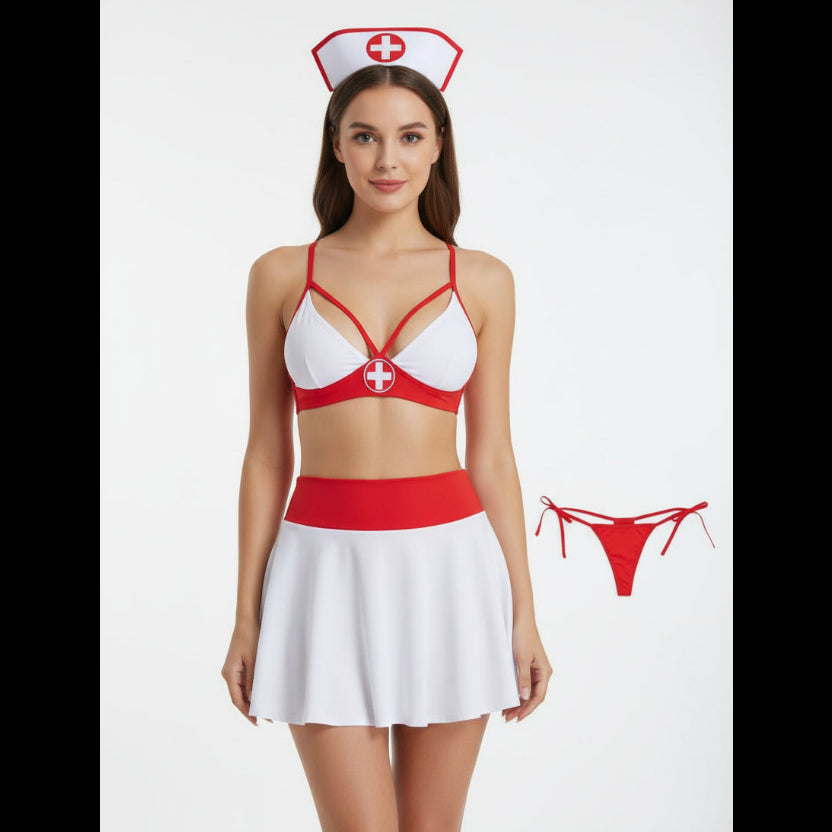 Playful Nurse Roleplay Costume