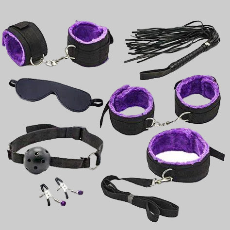 8 Piece Bondage Set
