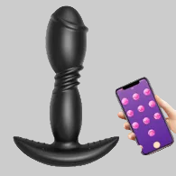 THRUSTING PROSTATE MASSAGER