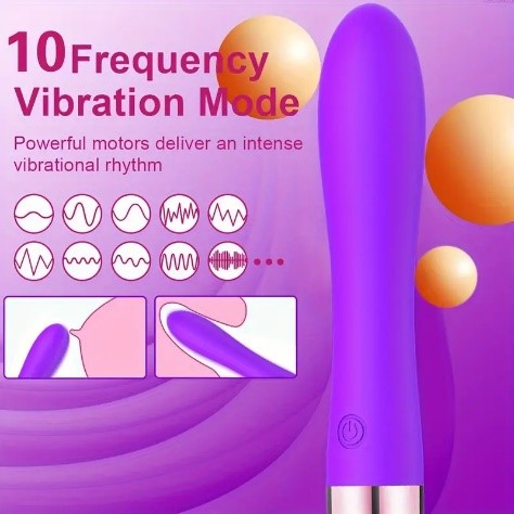 10-Mode Vibrating Stick Massager