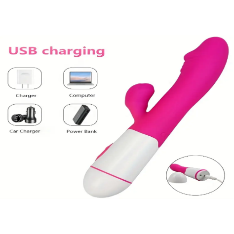 Sweet Vibrations Rechargeable G-Spot & Clitoral Vibrator