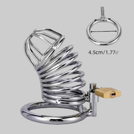 Stainless Steel Male Chastity Cage