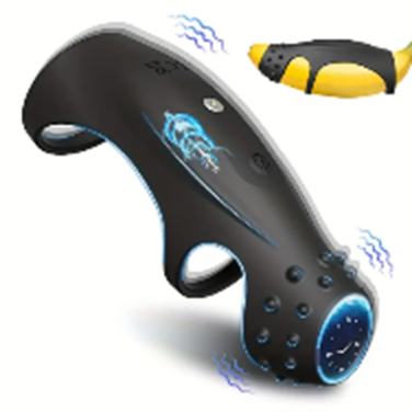 Vibrating Triple Loop Penis Ring