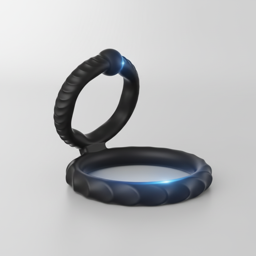 Double Loop Reusable Cock Ring