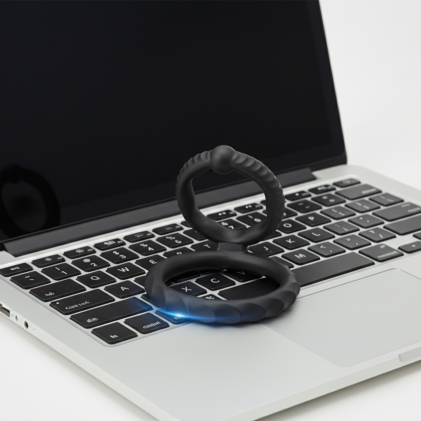 Double Loop Reusable Cock Ring