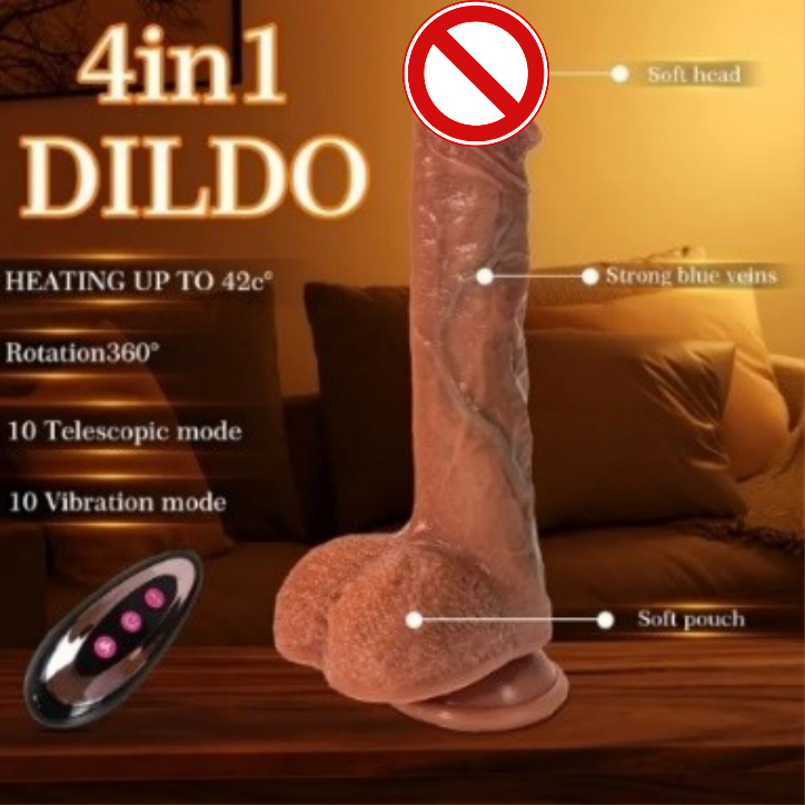 22.86cm Vibrating Dildo/Penis